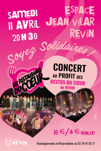 Concert pour les restos du cœur à Revin
