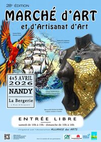 Marché d'art & d'Artisanat d'Art à Nandy
