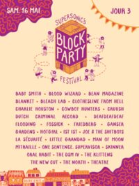 Jour 3 Supersonic's Block Party Festival à Paris 12e