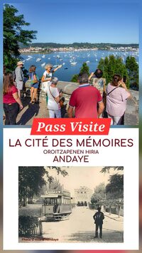 Pass "Visite d'Hendaye "Centre ville" + Cité des Mémoires" à Hendaye