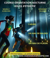 Course d'Orientation nocturne Soleil d'Ethiopie à Nouzilly
