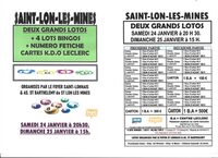 Deux grands lotos bingos avec fétiche à Peyrehorade