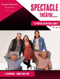 Troupes théâtrales du Val de Vire > "Je préfère qu'on reste amis !" à Condé-sur-Vire