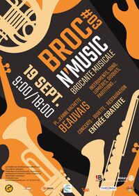 3ème Brocante musicale de Beauvais Broc'n Music à Beauvais