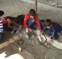 Atelier d'initiation à la fouille gallo-romaine à Soyons