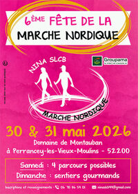 6ème fête de la marche nordique à Perrancey-les-Vieux-Moulins
