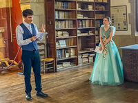 Visite "costumée" du Château Abbadia à Hendaye