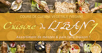 Cours de cuisine végétale "Cuisine du Liban 1 – Pain & Mezzés" à Barr