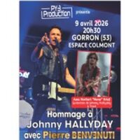 Hommage à Johnny Hallyday par Pierre BENVENUTI et Norbert KRIEF à Gorron