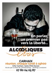 Réunion Alcooliques Libres - Groupe d'entraide à Carhaix-Plouguer