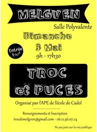 Troc et puces de l’école de Cadol à Melgven