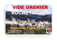 Vide greniers annuel de ROCHETAILLÉE à Saint-Étienne