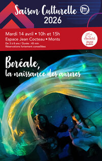 Boreale, la naissance des aurores à Monts