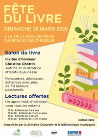 Fête du livre à Chanceaux-sur-Choisille