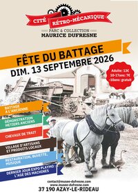 Fête du Battage à Azay-le-Rideau