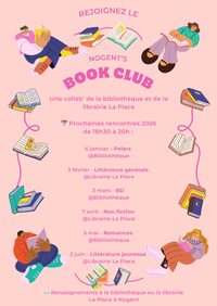 RDV du mardi avec le Nogent's Book Club à Nogent-le-Rotrou