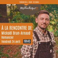 À la rencontre de Mickaël Brun-Arnaud, romancier à Vouneuil-sur-Vienne