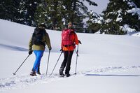 Freeride Airboard à la Pierre Saint-Martin à Arette