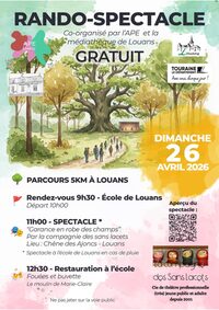 Randonnée spectacle de printemps à Louans