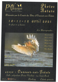 Exposition de photographies nature à Ouzouer-sur-Trézée