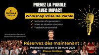 Workshop Prise de Parole en Public à Troyes – Gagnez en Impact -Tricatch Impro à Troyes