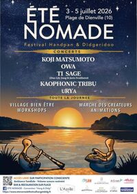 Été nomade - Festival Hang & Didg à Dienville