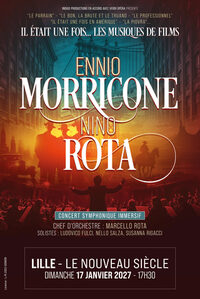 Il était une fois Ennio Morricone et Nino Rota à Lille