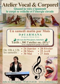 Atelier Vocal & Corporel à Morlaix