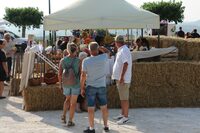 Marché estival à Saint-Bardoux