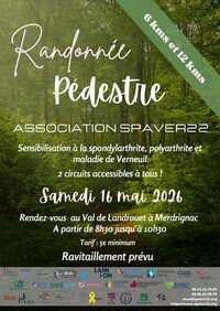 Randonnées de sensibilisation sur la spondylarthrite, polyarthrite et Verneuil à Merdrignac