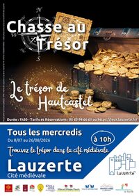 Chasse au trésor : le trésor de Hautcastel à Lauzerte