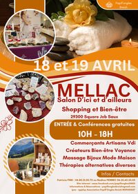 8e salon d'ici et d'ailleurs shopping et bien-être à Mellac