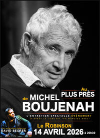 Michel Boujenah au Robinson pour une soirée spéciale à Vernet