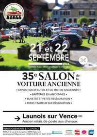 Salon de la voiture ancienne à Launois-sur-Vence