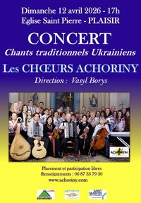 Chants ukrainiens traditionnels à Plaisir