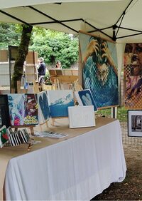 Pascale Galinier à DEBAL'ARTS à Cognac