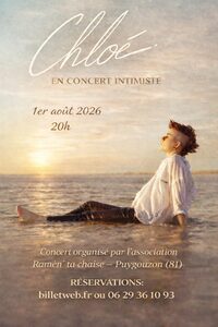 Chloé en concert intimiste à Puygouzon