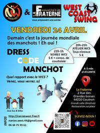 Atelier + Soirée West Coast Swing « Manchots » à Couëron