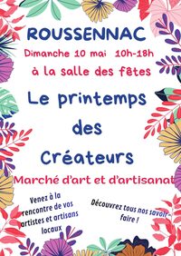 Le printemps des créateurs à Roussennac