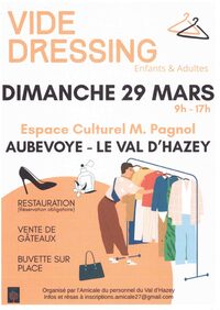 Vide dressing à Aubevoye