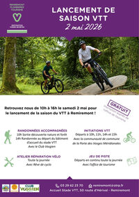 Lancement de saison VTT à Remiremont