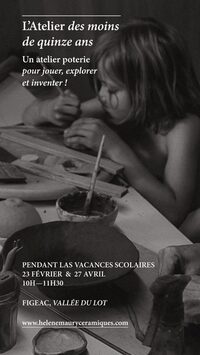 Ateliers poterie enfants, à Figeac à Figeac