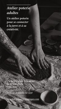 Atelier poterie adulte à Figeac à Figeac