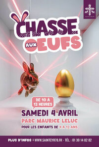 Chasse aux œufs à Saint-Cyr-l'École