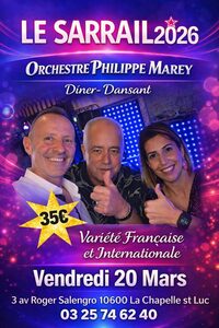 Soirée avec l'orchestre Philippe Marey à La Chapelle-Saint-Luc