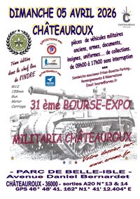 Bourse militaria - 31e édition à Châteauroux