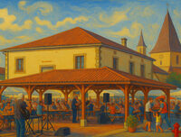 Marché gourmand et artisanal à Cussac