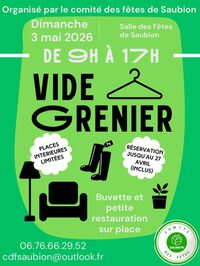 Vide grenier à Saubion