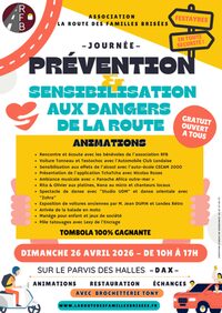 Journée Prévention & sensibilisation aux dangers de la route à Dax