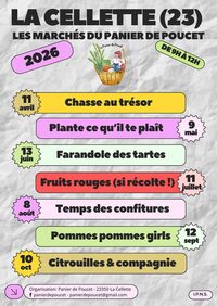 Marché du Panier de Poucet à La Cellette